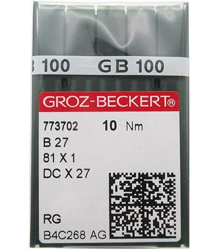 Amazon.com: 50 Organ Dcx27 B27 B-27 Needles for Industrial Serger